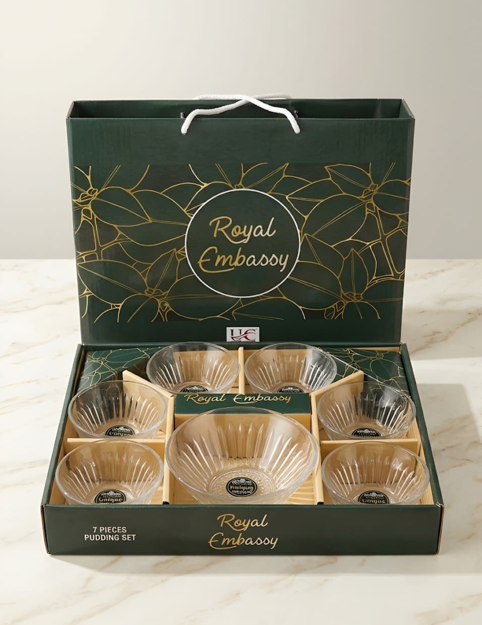 Royal Embassy Pudding Set